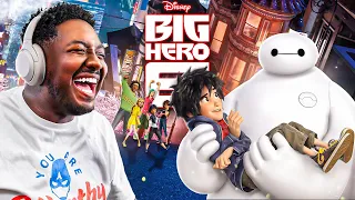 I Watched Disney's *BIG HERO 6* For The FIRST TIME And Now I'm OBSESSED