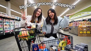 BIG BEAR GROCERY SHOPPING + HAUL!! Vlogmas Day 14