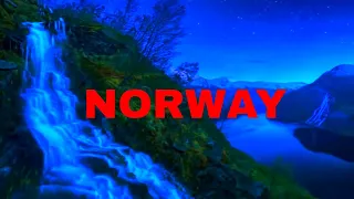 FLYING OVER NORWAY 4K UHD 1HR Ambient Drone Film + Music by M Alam 17™ for Stress Relief