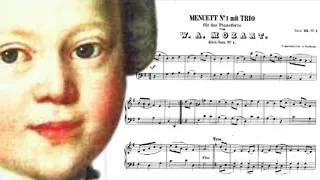 Minuet in G Major K. 1/1e - Hear the FIRST Composition of a 5-Year-Old Musical Prodigy!