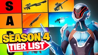 I Ranked Every Weapon In Fortnite Season 4 (Tier List)