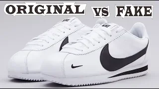 Nike Cortez Classics Swoosh Original & Fake