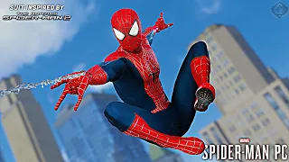 Marvel's Spider-Man PC - AMAZING SPIDER-MAN 2 MOVIE SUIT FREE ROAM GAMEPLAY! [MOD]