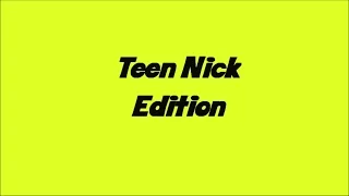 Television Theme Song Trivia Game - Teen Nick Edition