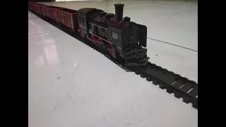 Unboxing dan Merakit Mainan Kereta Rail king Kereta Mainan Panjang