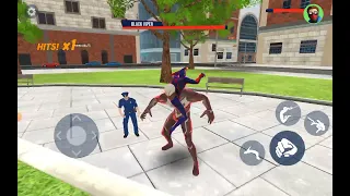 пробую победить босса в игре spider fighting 😱