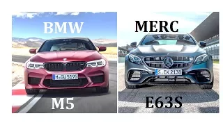 2018 BMW M5 vs Mercedes-Benz AMG E63s