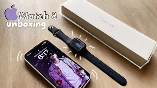 Apple Watch Series 8 • Midnight 45mm | unboxing and setup