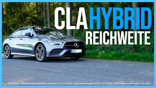 Mercedes CLA Hybrid: Wie weit kommt man WIRKLICH?⚡ I 4k