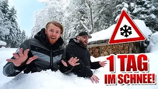 1 TAG im 2 METER SCHNEE! - Andre vs Cengiz