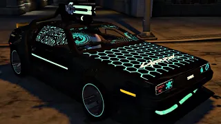 How to Install Cyberpunk Delorean DMC-12 for GTA-V PC (2020) [Grand Theft Auto 5 Mod Tutorial #24]