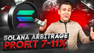 Crypto Arbitrage | New Strategy Trading Solana | Profit +11% | May 2024 | Arbitrage Strategy