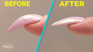 How To Correct a Strong Curved Nail