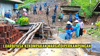 WOW..WARGA PERKAMPUNGAN..!!RELA UJANUJANAN DEMI PEMBANGUNAN SEKOLAH PAUD.