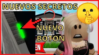 Nuevo boton secreto +TODOS los nuevos SECRETOS de la nueva actualizavion de Brookhaven roblox