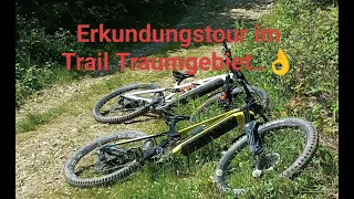 Erkundungstour im Trail Traumgebiet  #dattsiehstdunich #emtb