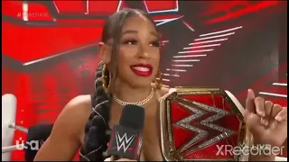 Bianca Belair & Carmella Backstage: Raw June 20 2022