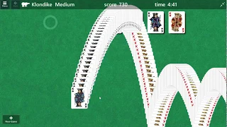 Microsoft Solitaire Collection Endings - Bouncing Cards