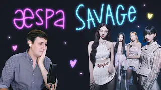 Honest reaction to aespa — Savage