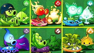 Random 6 Best Vine & Mint Plant Team - Who Will Win? - PvZ 2 Team Plant Vs Team Plant