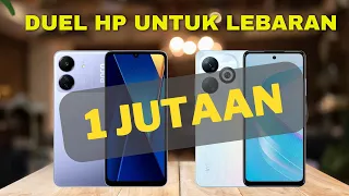 POCO C65 VS INFINIX SMART 8 PRO, Duel HP Spesial Lebaran...