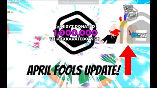 The New PLS DONATE April Fools UPDATE Is CRAZY