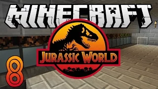 Minecraft: Jurassic World - Ep. 8 - "Automatic Oreberry Farm!" (Rexxit Modpack)