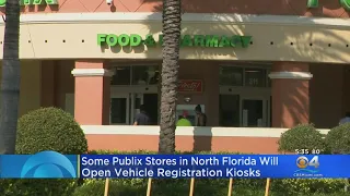 Kiosks Offer Tag Renewals At Some Florida Publix Stores
