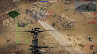 Ka-52 eradicates almost the entire enemy team (War Thunder game play)