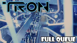 TRON Lightcycle / Run - Full Queue Walkthrough | Magic Kingdom Park