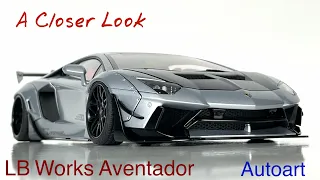 1:18 Lamborghini Aventador Liberty Walk by Autoart