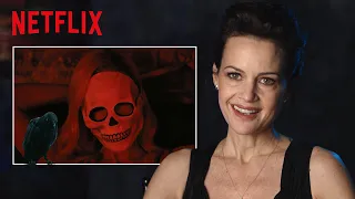 Carla Gugino is Mike Flanagan's Raven | The Fall of the House of Usher | Netflix