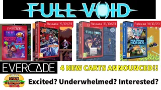 Evercade Showcase Vol 2 - 4 New Carts Announced!
