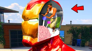 Franklin Control Ironman's Brain To Destroy Los Santos in GTA 5!