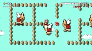 Super Mario Maker Levels: "Flying for Key Coins"