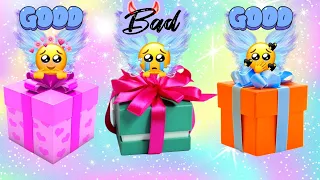 Escolha seu presente Choose Your Gift GOOD😍 VS BAD😭 VS GOOD😇 || Elige Tu Regalo 🎁