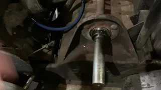 Jackshaft bearing installed