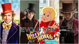 Evolution of Willy Wonka in Movies (1971 - 2023)