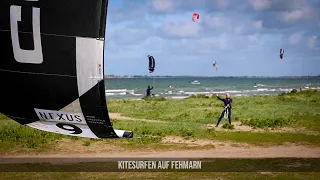 Kitesurfen auf Fehmarn 🥰 am Kitespot Strukkamp