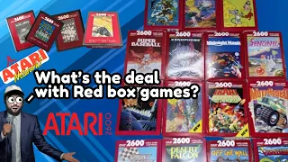 All About Atari Red Box / Label Games