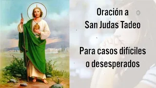 Oracion a san judas tadeo para casos imposibles, necesidades urgentes y desesperadas