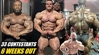 Mr Olympia 2022 - 6 Weeks out Complete Line-up Updates (33 Bodybuilders)