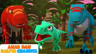 Lagu Dinosaurus | Lagu Binatang Untuk Anak-Anak | ABC Bahasa Indonesia