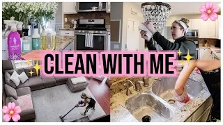 CLEAN WITH ME 2019! EXTREME SPRING CLEANING MOTIVATION + CHECKLIST! KITCHEN DEEP CLEAN | Brianna K