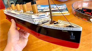 Victoria BC: Cobi 1:450 scale 960 piece RMS Titanic - Detailed Review (please read description)