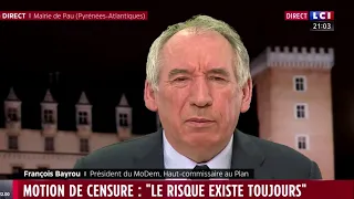 François Bayrou : Sans 49-3, nous nous retrouverions sans réforme des retraites et sans Gouvernement