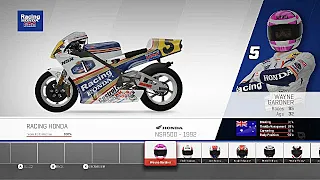 Wayne Gardner, Racing Honda, 500cc Two Stroke, Sachsenring, Germany, MotoGP 17, PC Game