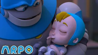 Don’t Wake the BABY!! | Baby Daniel and ARPO The Robot | Funny Cartoons for Kids