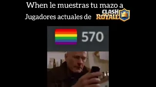 When le muestras tu mazo a jugadores actuales de Clash Royale: