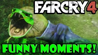 Far Cry 4 - Funny Moments (Fun With Animals, Explosions, Forest Fires!) [1]